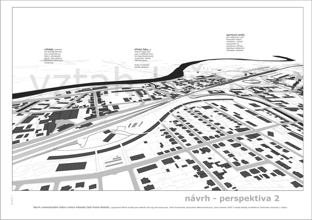 Radotín - urban regeneration