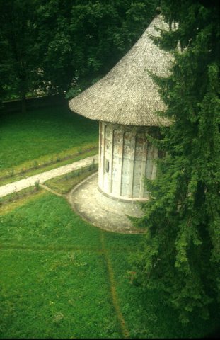 Humor Monastery located in Mănăstirea Humorului