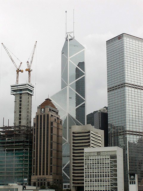 Bank of China Tower, I. M. Pei, 1985-90