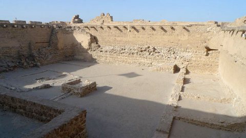 Arad Fort - Courtyard